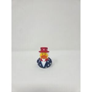 Uncle Sam 4th of July Americana Rubber Duck